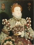 Nicholas Hilliard Elizabeth I, the Pelican portrait, oil on canvas